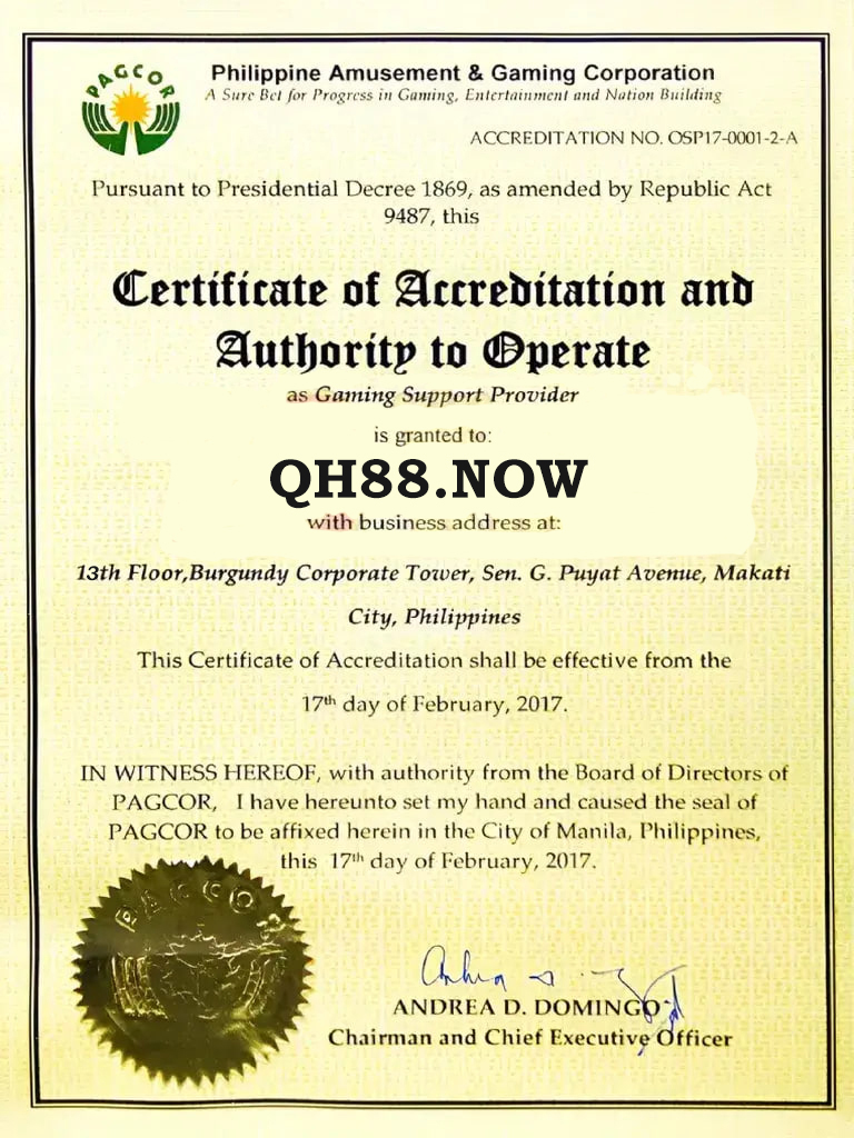 qh88.now pagcor license